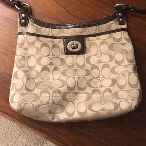 Coach crossover purse.